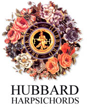 Hubbard Harpsichords Logo Wreath