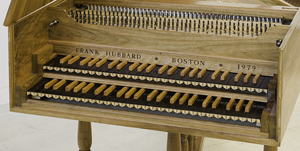 French XVII c. Harpsichord by Frank Hubbard: Click to enlarge
