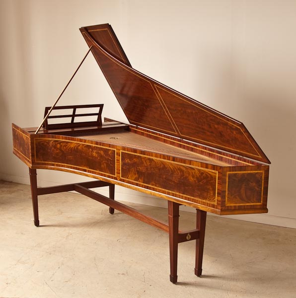 18th c.-style double-manual harpsichord Eric Herz, 1986