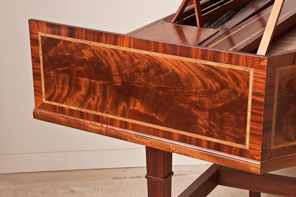 18th c.-style double-manual harpsichord Eric Herz, 1986