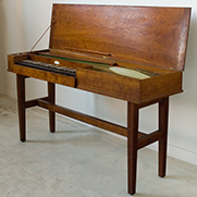 Hubbard & Dowd Clavichord - 3/4 view from right